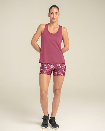 Camiseta deportiva de secado rápido y silueta semiajustada para mujer#color_300-rosado