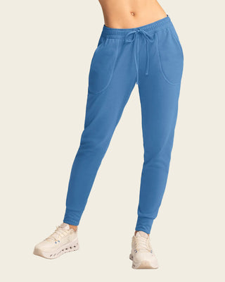 Jogger deportivo de silueta amplia con bolsillos#color_052-azul-medio