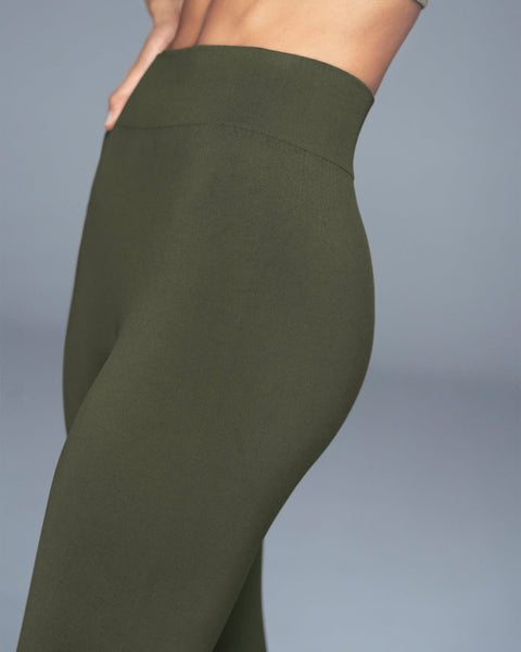 Legging básico sin costuras tecnología SkinFuse®#color_663-verde-medio