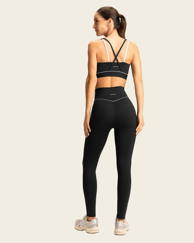 Legging deportivo con pretina en V
