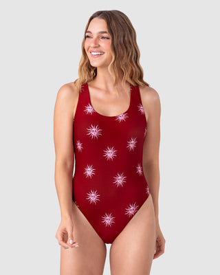 Traje de baño entero de silueta básica#color_a09-estampado-terracota-soles