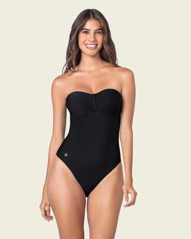 Traje de baño entero con espalda ajustable#color_700-negro