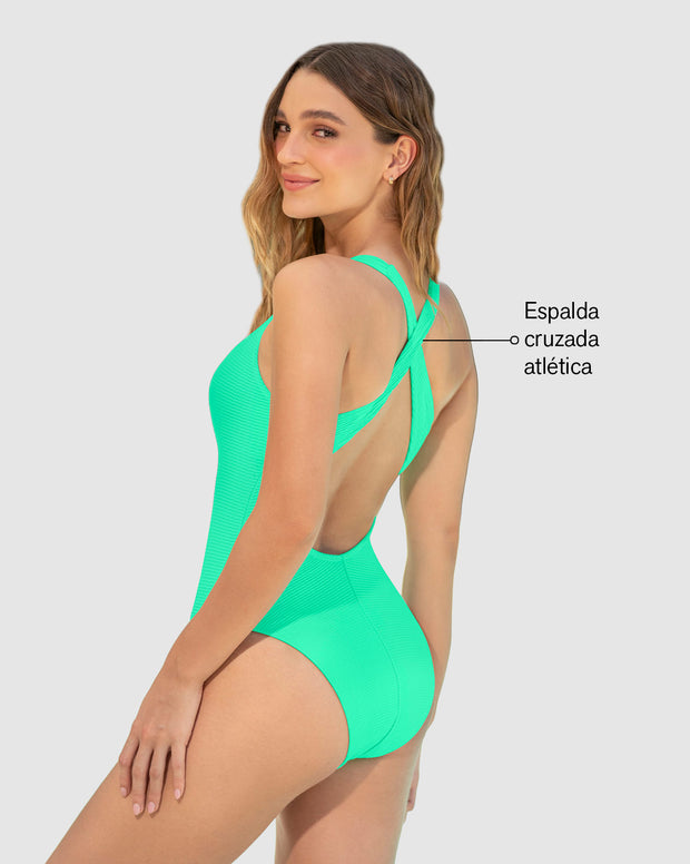 Traje de baño atlético