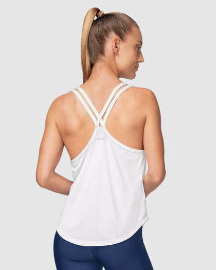 Camiseta deportiva de silueta amplia manga sisa#color_000-blanco