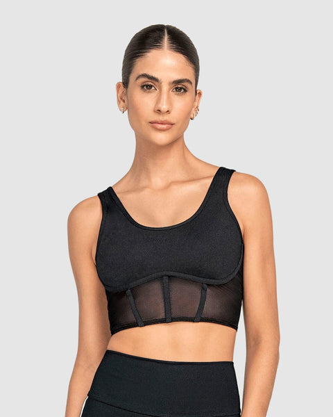 Top deportivo multipropósito con detalle de smartlace® en la base#color_700-negro