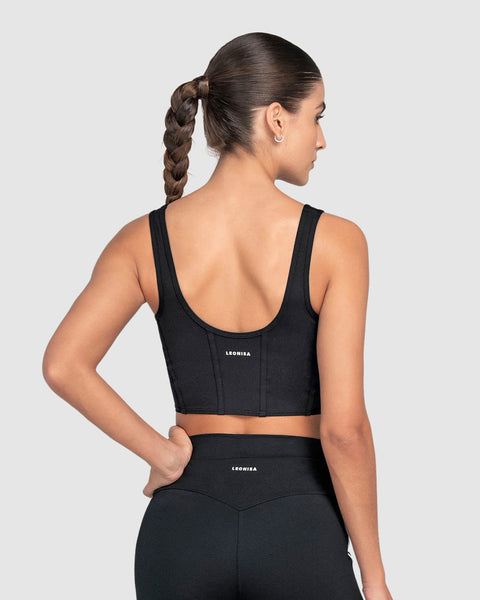 Top deportivo multipropósito con detalle de smartlace® en la base#color_700-negro