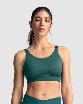 Brasier deportivo graduable en espalda#color_678-verde