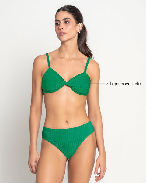 Bikini con top convertible y panty con laterales anchos#color_677-verde