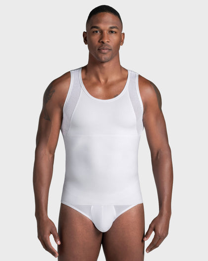 Camiseta manga sisa de compresión moderada ideal para uso diario con algodón pima