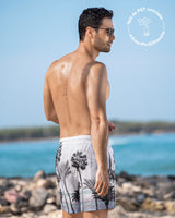 Pantaloneta corta de baño para hombre elaborada con pet reciclado#color_012-estampado-palmeras