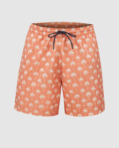 Pantaloneta de baño masculina con práctico bolsillo al lado derecho#color_a00-estampado-palmeras