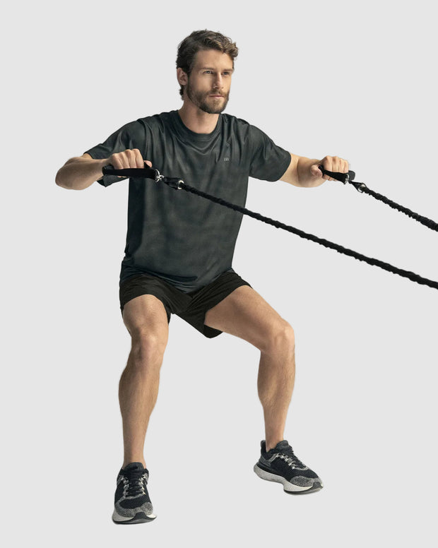 Camiseta deportiva masculina con tecnología de secado rápido