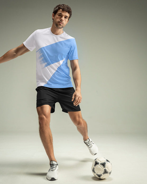 Camiseta deportiva masculina con tecnología de secado rápido