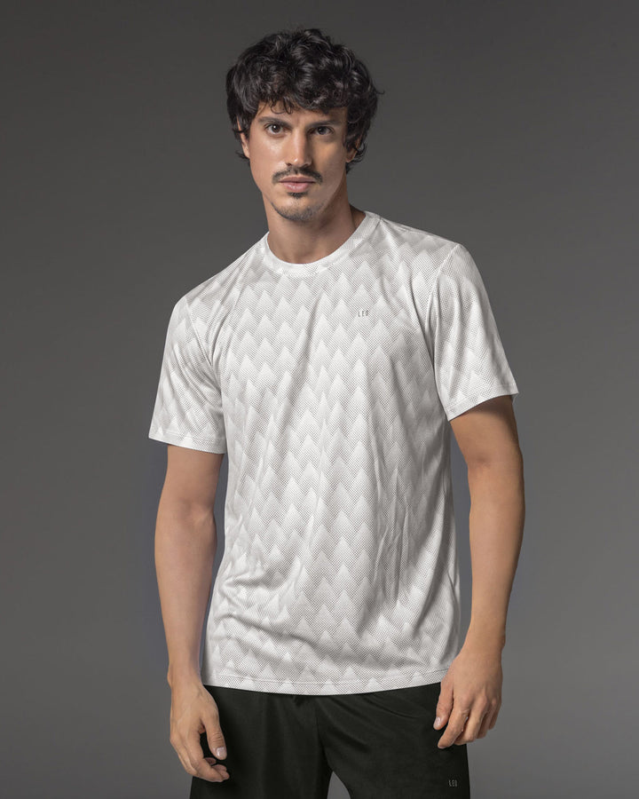 Camiseta deportiva masculina con tecnología de secado rápido