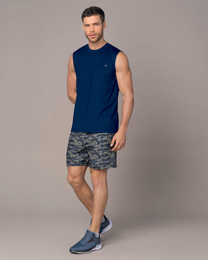 Camiseta manga sisa deportiva y de secado rápido para hombre#color_559-azul-oscuro