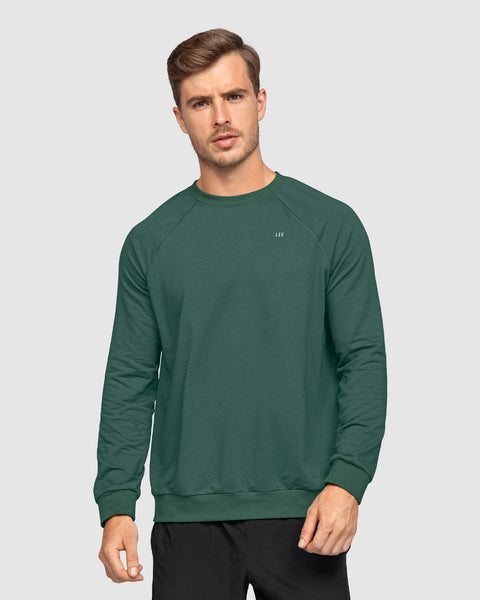 Sudadera deportiva masculina#color_611-verde