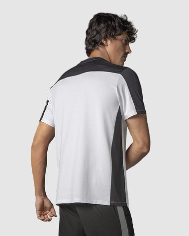 Camiseta deportiva masculina manga corta#color_000-blanco