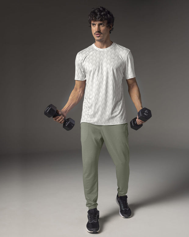Jogger deportivo estilo sudadera con bolsillos laterales funcionales