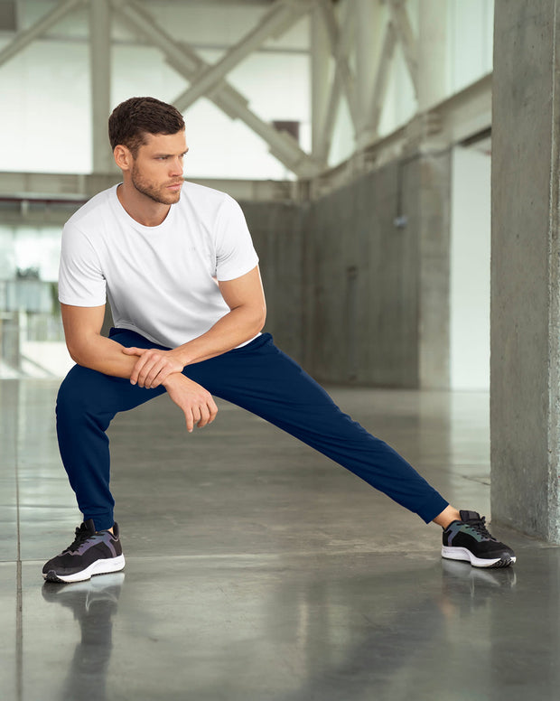 Jogger deportivo estilo sudadera con bolsillos laterales funcionales