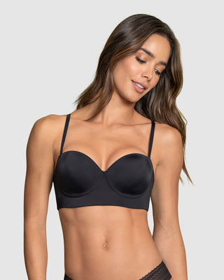Brasier strapless de realce suave#color_700-negro