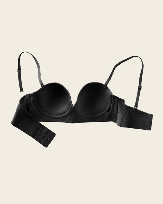 Brasier strapless de realce suave
