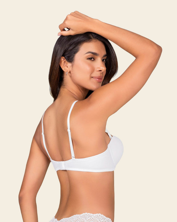 Brasier strapless con varilla de realce suave