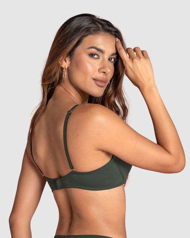 Brasier strapless con varilla de realce suave