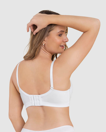 Brasier de realce suave y buen cubrimiento en espalda#color_000-blanco