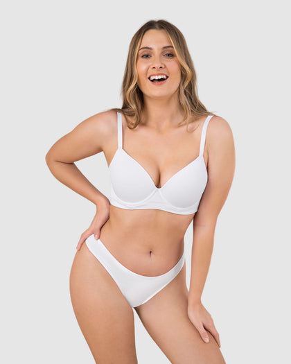 Brasier de realce suave y buen cubrimiento en espalda#color_000-blanco