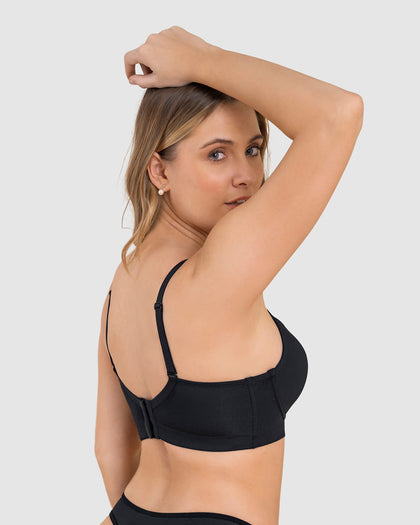 Brasier de realce suave y buen cubrimiento en espalda#color_700-negro