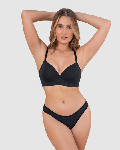 Brasier de realce suave y buen cubrimiento en espalda#color_700-negro