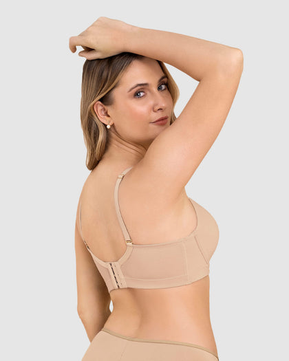 Brasier de realce suave y buen cubrimiento en espalda#color_802-cafe-claro