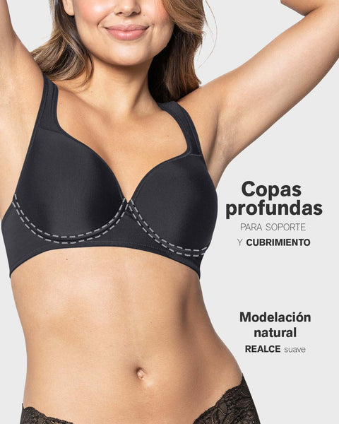 Brasier de buen cubrimiento con cargaderas acolchadas#color_700-negro