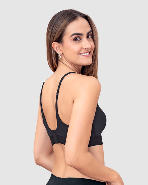 Brasier tipo top ultraliviano con copas internas fijas#color_700-negro