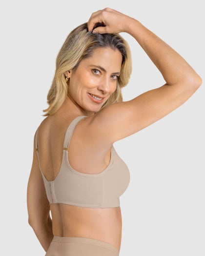 Brasier de alto cubrimiento elaborado en algodón#color_802-cafe-claro