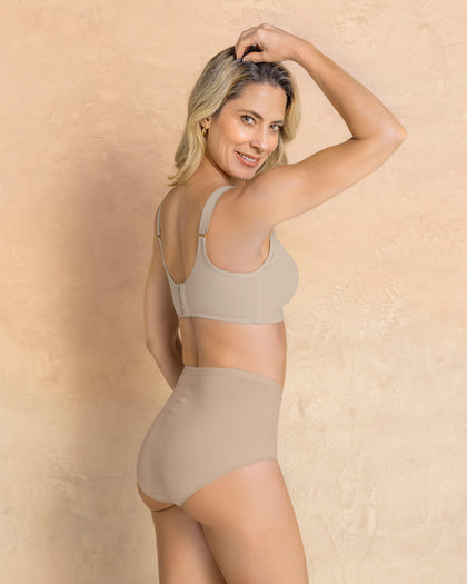 Brasier de alto cubrimiento elaborado en algodón#color_802-cafe-claro