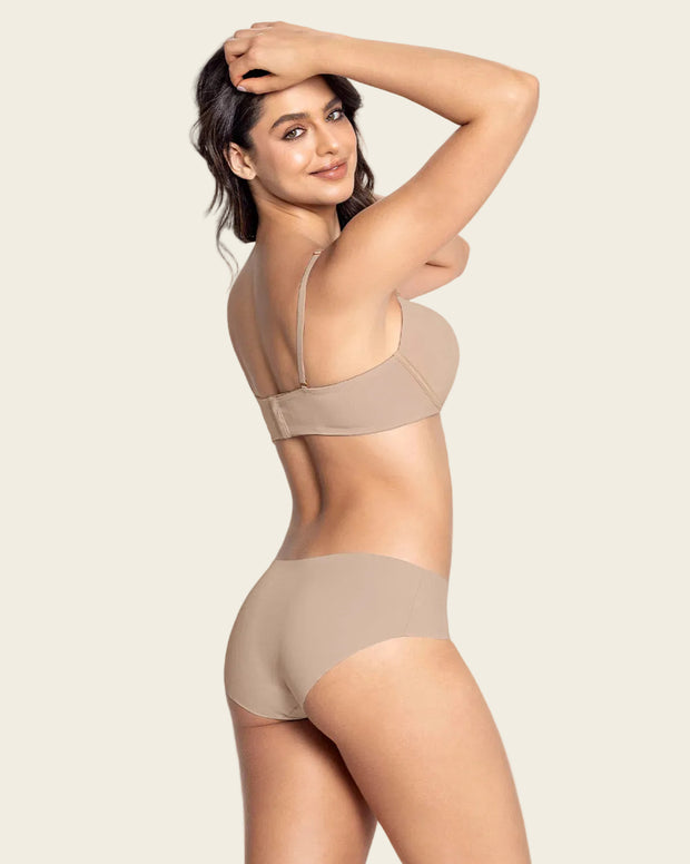 Brasier ultraliviano con copas internas fijas