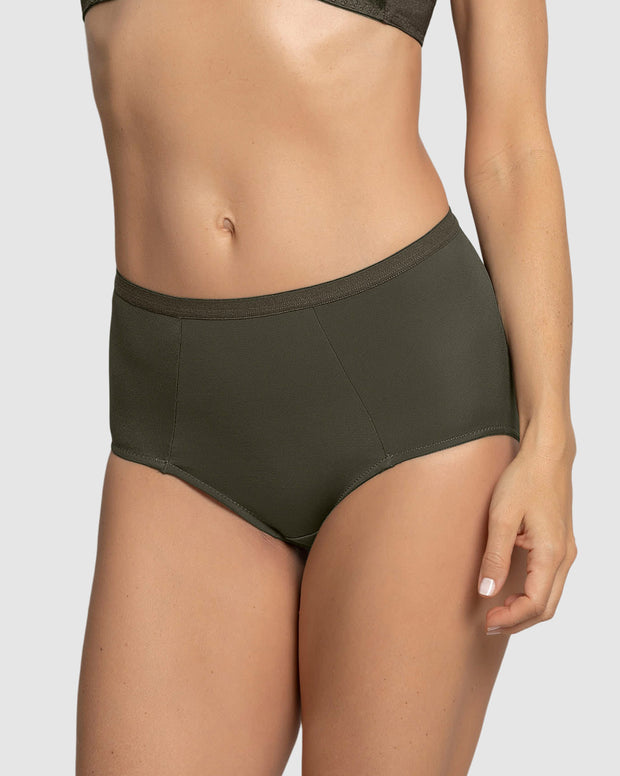 Panty clásico de compresión suave con excelente modelación