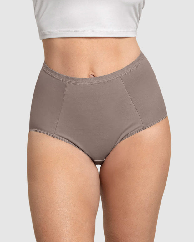 Panty clásico de compresión suave con excelente modelación