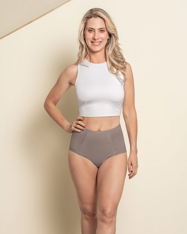 Panty clásico de compresión suave con excelente modelación