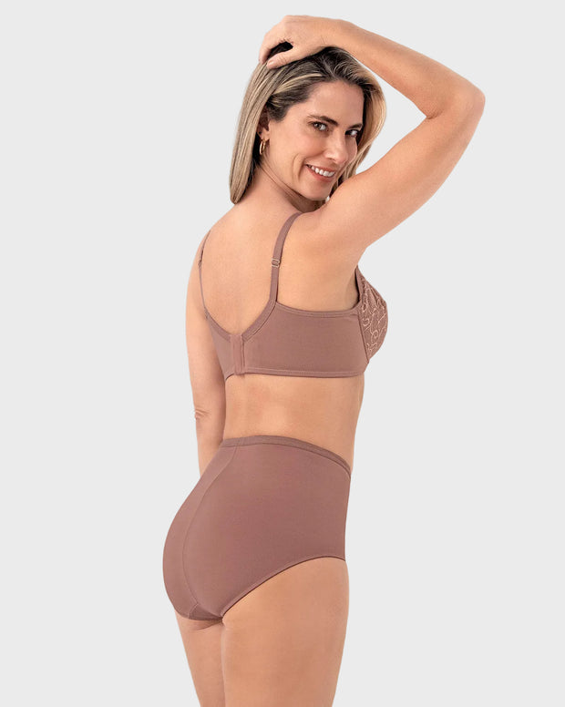 Panty clásico de compresión suave con excelente modelación