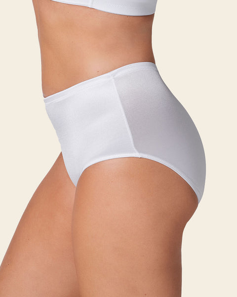 Panty clásico de control suave con efecto levantacolas#color_000-blanco