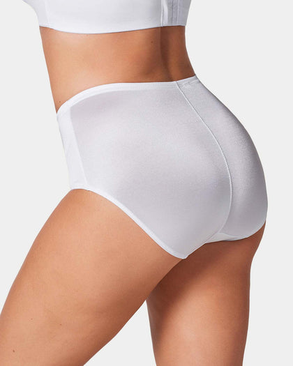 Panty clásico de control suave con efecto levantacolas#color_000-blanco