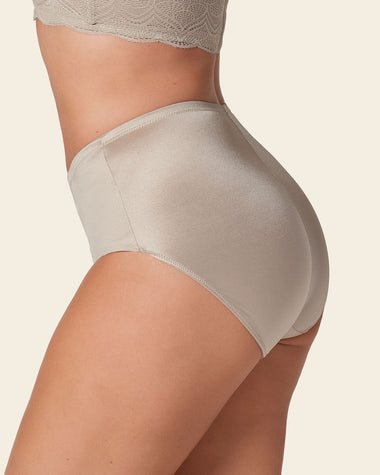 Panty clásico de compresión firme con efecto levantacolas#color_802-cafe-claro