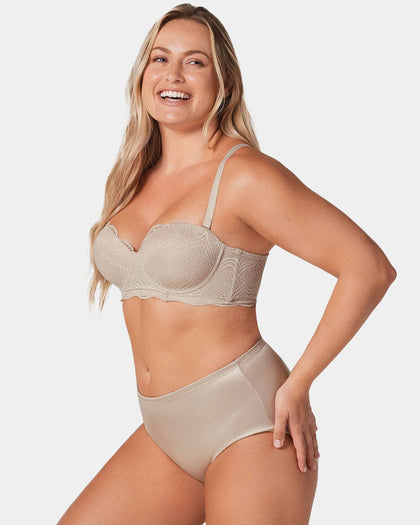 Panty clásico de compresión firme con efecto levantacolas#color_802-cafe-claro
