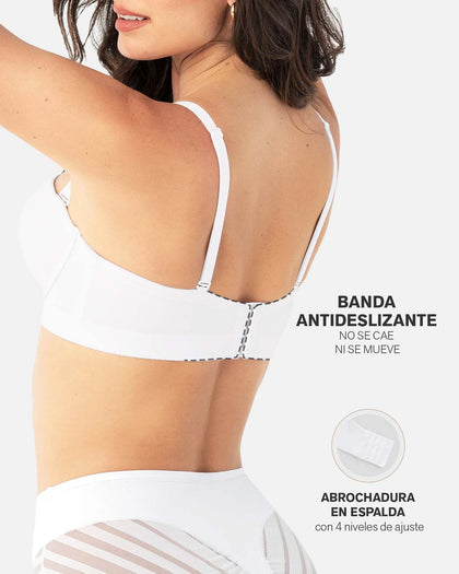Brasier strapless ideal para busto mediano y grande#color_000-blanco