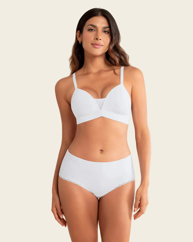 Paquete x 2 panties cacheteros, sin elásticos en cintura