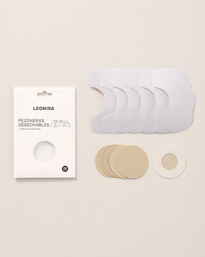 Pezoneras desechables + Adhesivo levanta busto x3 Pares#color_998-surtido