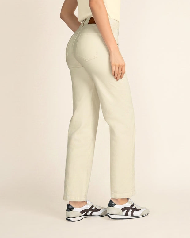 Jean bota recta para mujer