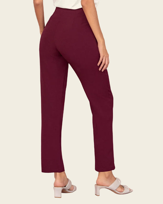 Pantalón bota recta silueta ajustada